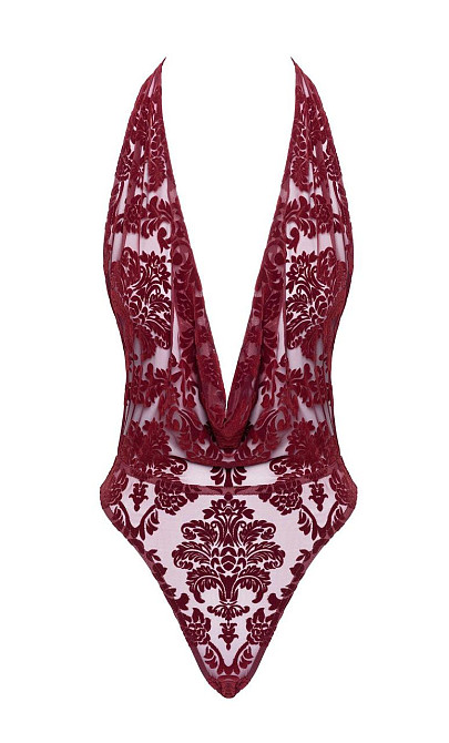 Боді Noir Handmade F386 Kink Royal cascade bodysuit L Sex Aura Київ - фото 7