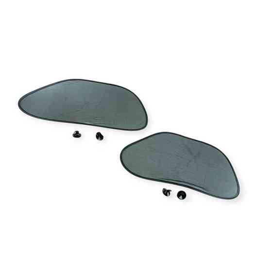 Шторка на присосках на бок косая 2шт х 65x38см dk солнцезащитная Мукачево