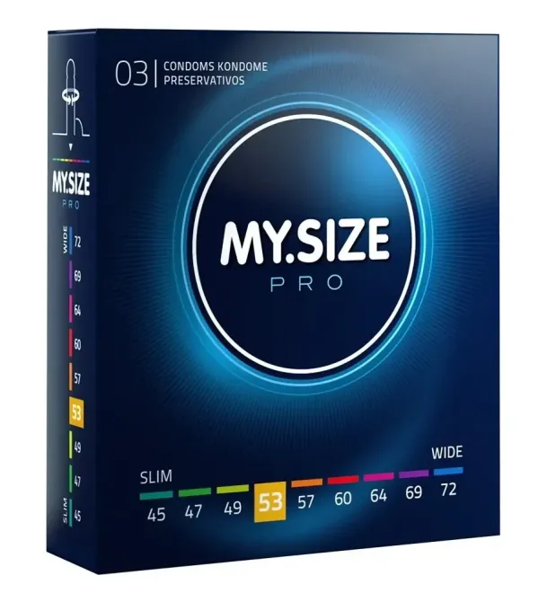 Презервативы MY.SIZE (53 мм) 3 шт Sex Aura Киев - изображение 1