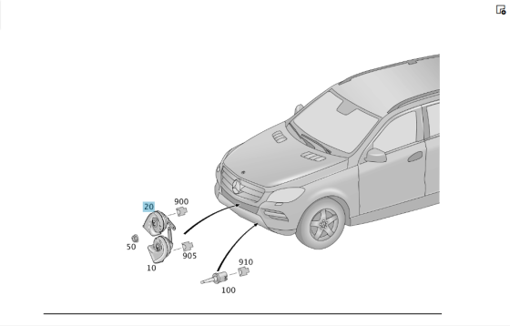 Mercedes-Benz  A0075425420 Клаксон, низькочастотний сигнал 420 Hz ML/GLE W166 GLE Coupe C292 GL/GLS X166 Одесса