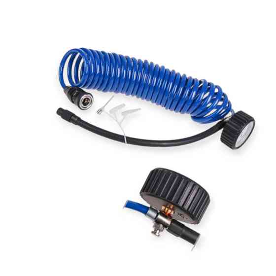 Компрессор 2 цилин 300w/10атм/90л/25а/5м шланг спирал с ман. и дефлятором/клемы Мукачево