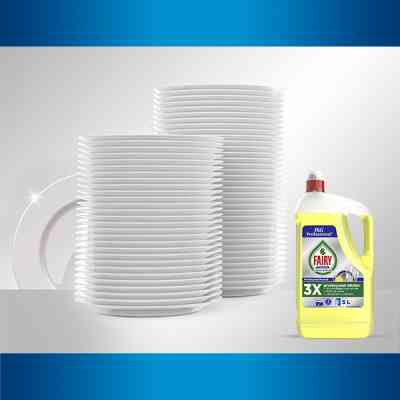 Средство для ручного мытья посуды Fairy Professional Лимон 5 л (8001841842561) Винница