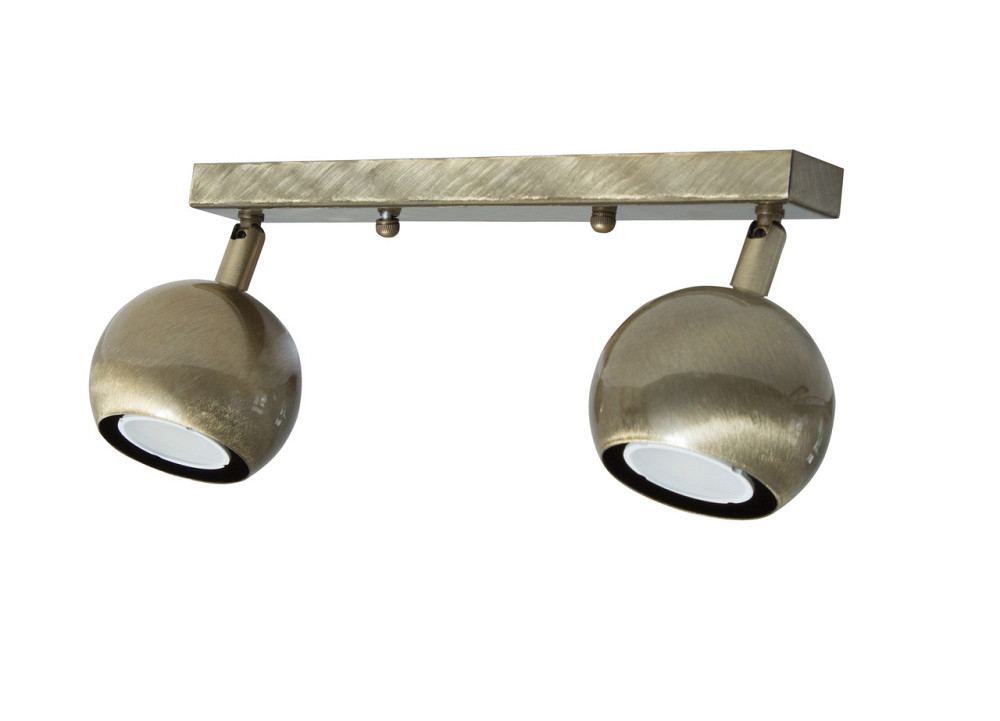 Світильник на планці з поворотними плафонами Е27-2 Core NL 11151-2 BN Київ - фото 1