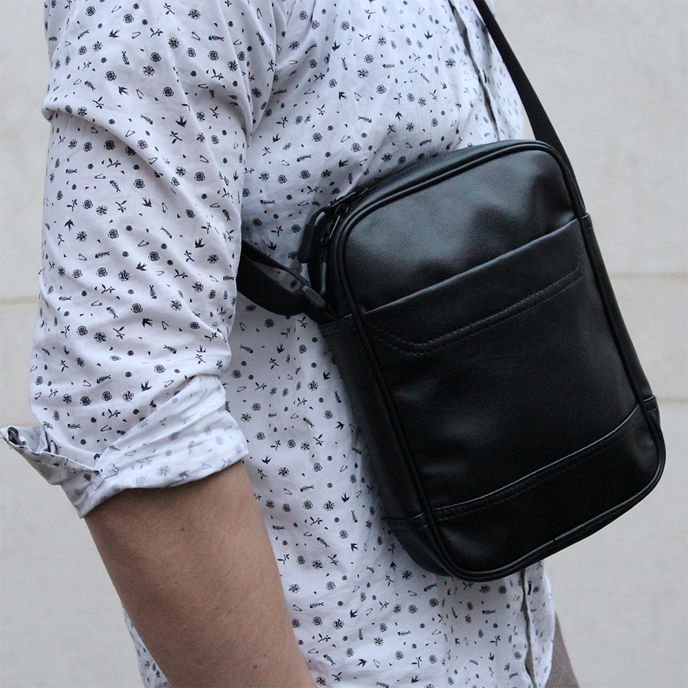 Сумка для документов удобная, Мужская небольшая сумка мессенджер, Сумки для документов GB-30 Львов - изображение 6