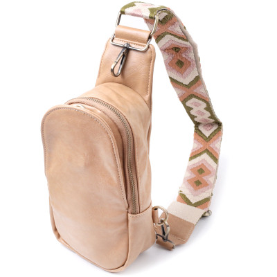 Сумка Vintage З екошкіри Світло-коричнева (22790) Вінниця - фото 1