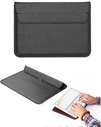 Чехол-конверт VitoCase для Ulefone Armor Pad Lite, с функцией подставки для планшета Черный Фиолетовый Киев