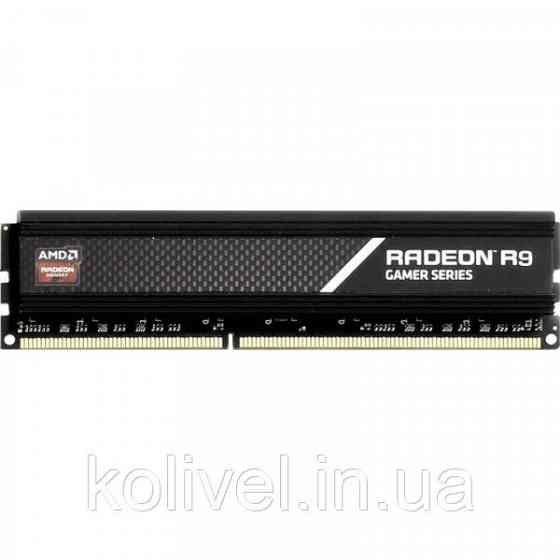 DDR4 16Gb 3000MHz AMD Memory Radeon R9 Gamer with Heatshield, Retail (R9S416G3000U2S#) Киев
