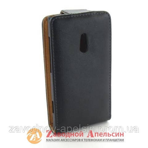 Чехол книжка Nokia 800 rm-801 Lumia Chic Case black Одесса - изображение 2