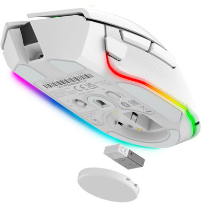 Мышка Razer Basilisk V3 Pro Wireless/Bluetooth White (RZ01-04620200-R3G1) Винница - изображение 5