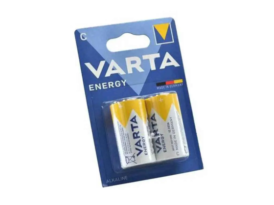 Батарейка VARTA ENERGY З LR14 2xBL ALKALINE KOD-6571 Київ