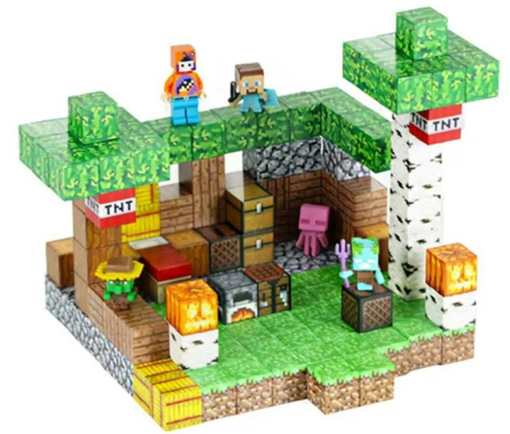 ЯКІСНИЙ Магнітний конструктор МАЙНКРАФТ з блоків MINECRAFT ТРЕНД 2025. Харків - фото 16