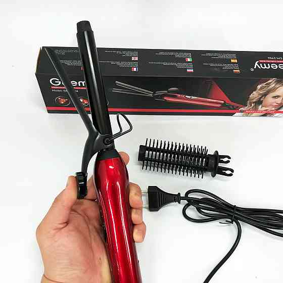 Сучасні щипці для завивки волосся GEMEI GM-2906, Щипці для волосся локонів Випрямляч OJ-20 Львів