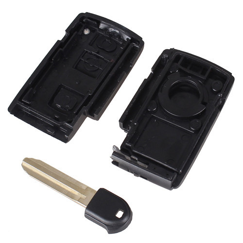 Заготовка ключа зажигания Toyota Prius 3 кнопки, корпус под чип, лезвие TOY43, для 2-го поколения Киев - изображение 3