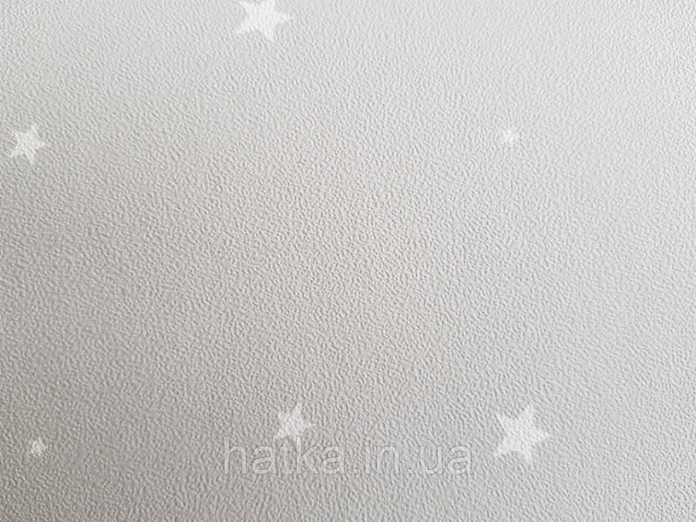 Шпалери флізелінові дитячі Lutece Tartine et Chocolat небо зірки білі на сірому Київ - фото 3