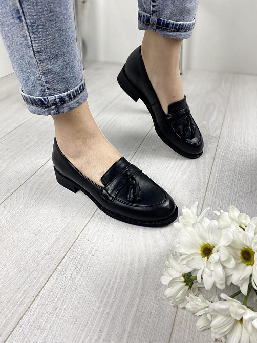 LEADER STYLE Туфлі жіночі LEADER STYLE 2697 чорні (весна-осінь, шкіра натуральна) (2641) лише 3 Коломия - фото 8