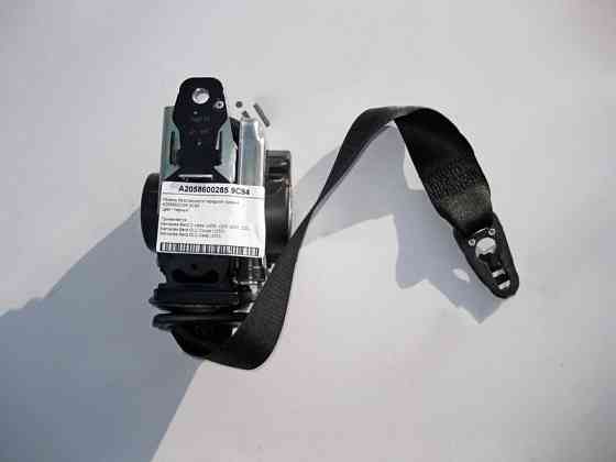 Mercedes-Benz  A2058600285 9C94 Ремінь безпеки передній правий чорний C-Class W205 GLC X253 Одеса