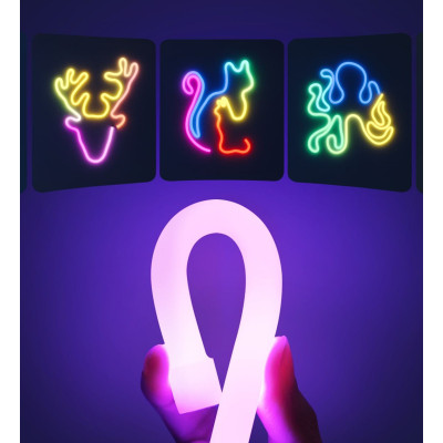 Світлодіодна стрічка Govee H61D3 Neon Rope Light 2, 3.0m, RGBIC, WI-FI/Bluetooth, white (H61D3301) Вінниця - фото 3