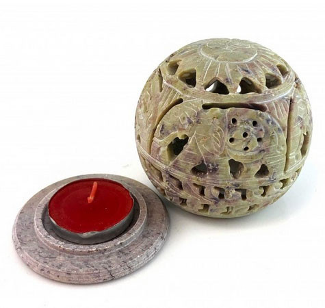 Свічник із натрального каменю Київ - фото 1