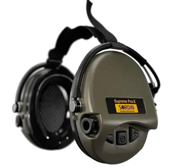 Активные наушники Sordin Supreme Pro X Neckband для стрельбы (Green) Винница - изображение 1