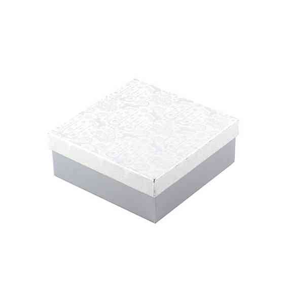 Коробка подарункова "Silver" 14 х 14 х 8 см Рівне