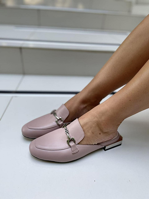 ALEX BELL Шльопанці жіночі ALEX BELL 502 пудра (літо, шкіра натуральна) (4624) Коломыя - изображение 9