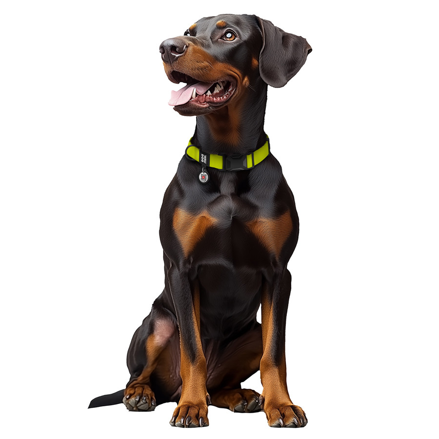 Нашийник для собак водостійкий WAUDOG Magnet c QR паспортом, магнітна пряжка-фастекс, M, Ш 20 м Коломия - фото 2