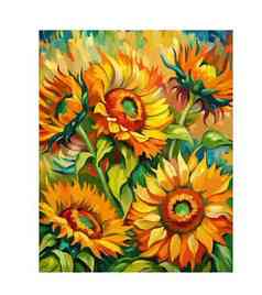 Термонаклейка на одежду красивая Подсолнухи Киев