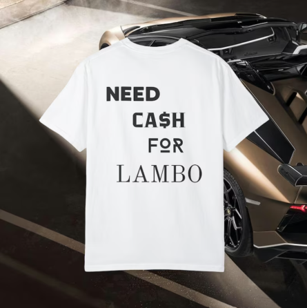 Футболка - "Need cash for Lambo" Чернівці