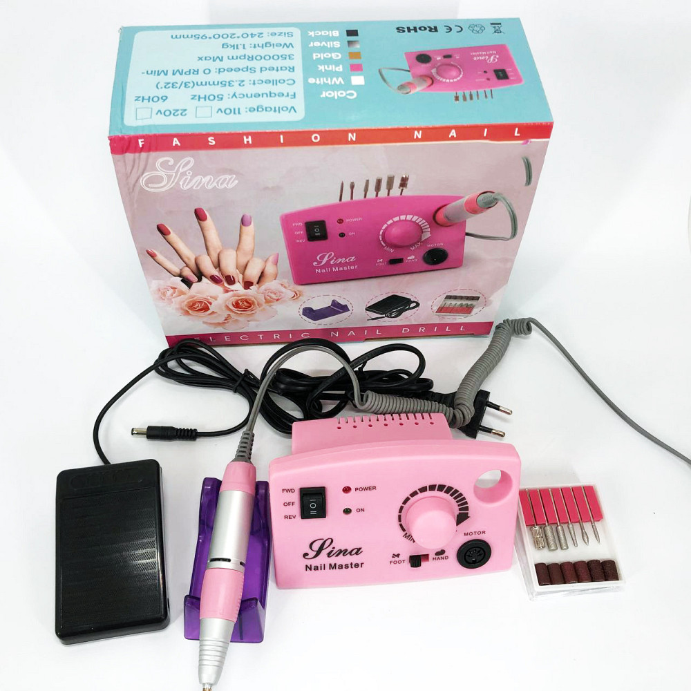 Электрооборудование для маникюра и педикюра DM-211 на 65 Вт - 45000 об, Фрейзер для ухода за ногтями KH-59 Львов - изображение 1