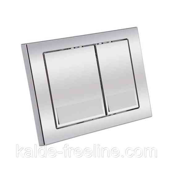 Набір інсталяція 4 в 1 Qtap Nest ST з квадратною панеллю змиву QT0133M425M06028CRM Харьков