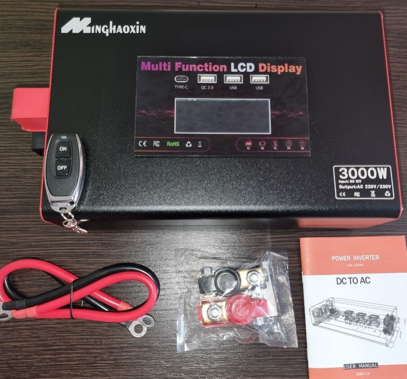 Инвертор Преобразователь напряжения 12в 3000вт. Харьков - изображение 6