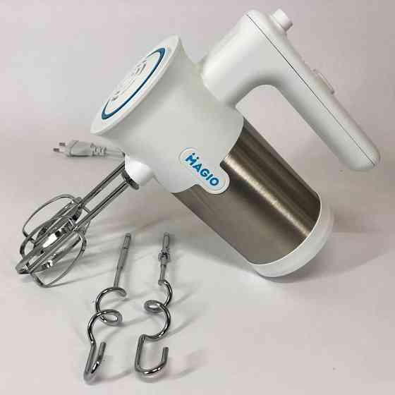 Міксер для замішування тіста ручний Magio MG-230, Міксер для кухонної роботи Портативний ручний KD-29 Івано-Франківськ