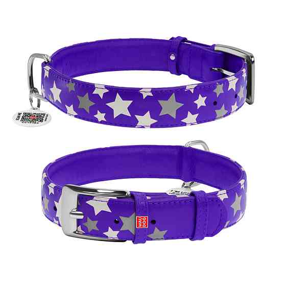 Coastal TOO! Cut Out Dots КОСТАЛ шкіряний нашийник для собак Київ