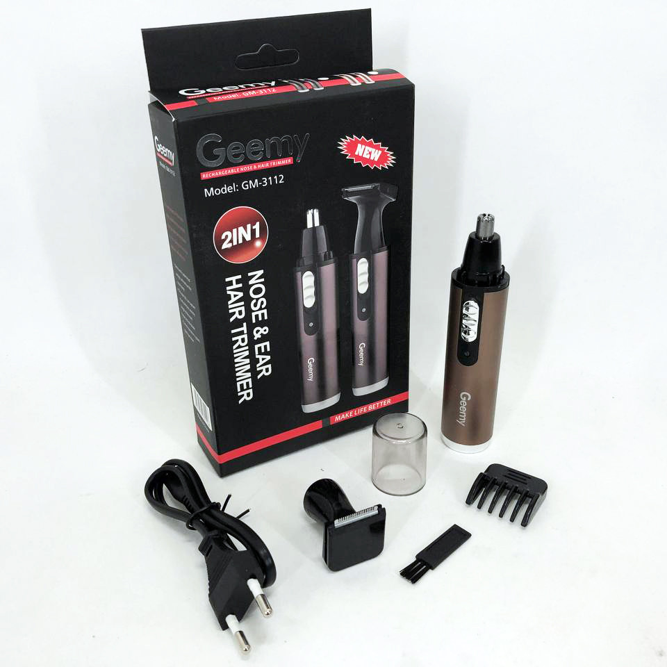 Электрический триммер для волос в носу GEMEI, Бритва триммер для носа и ушей носа и бровей WE-16 Львов - изображение 9
