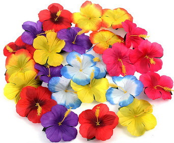 Квіти для декору виробів Гібіскус 10 шт Київ - фото 1