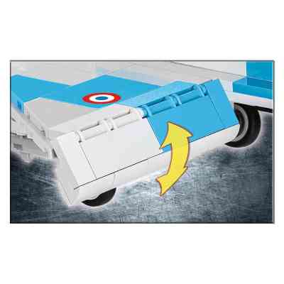 Конструктор Cobi Самолет Mirage 2000-5, 400 деталей (COBI-5801) Винница