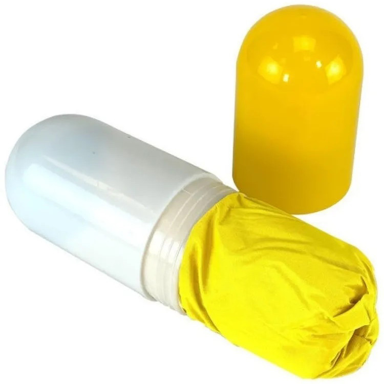 Компактна парасолька в капсулі-футлярі Жовтий, маленька парасолька в капсулі. Колір: жовтий BC-94 Львів - фото 5