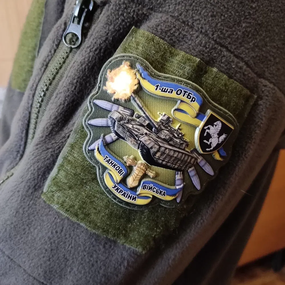 Патч / шеврон Танк 1 танкова бригада Запоріжжя - фото 2