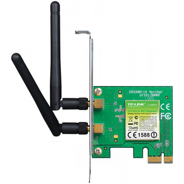 Адаптер TP-Link TL-WN881ND WRL 802.11n, 300Мбіт/с PCI Express x1 (TL-WN881ND) Київ - фото 1