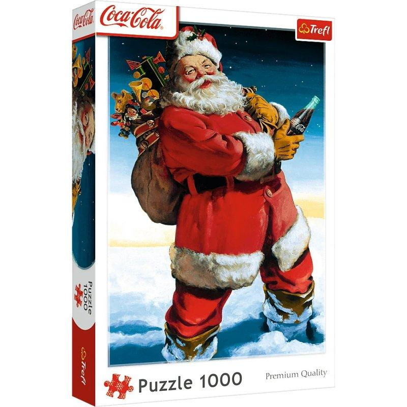 09238 Trefl Пазли "1000" Санта Клаус у снігу, шт Київ - фото 1