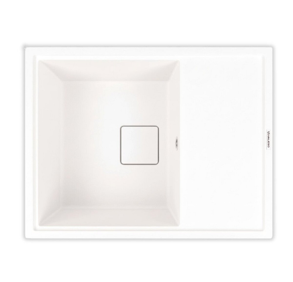 VALESO Кухонна мийка гранітна 6550 ESTERIS VALESO білосніжна Коломыя - изображение 1