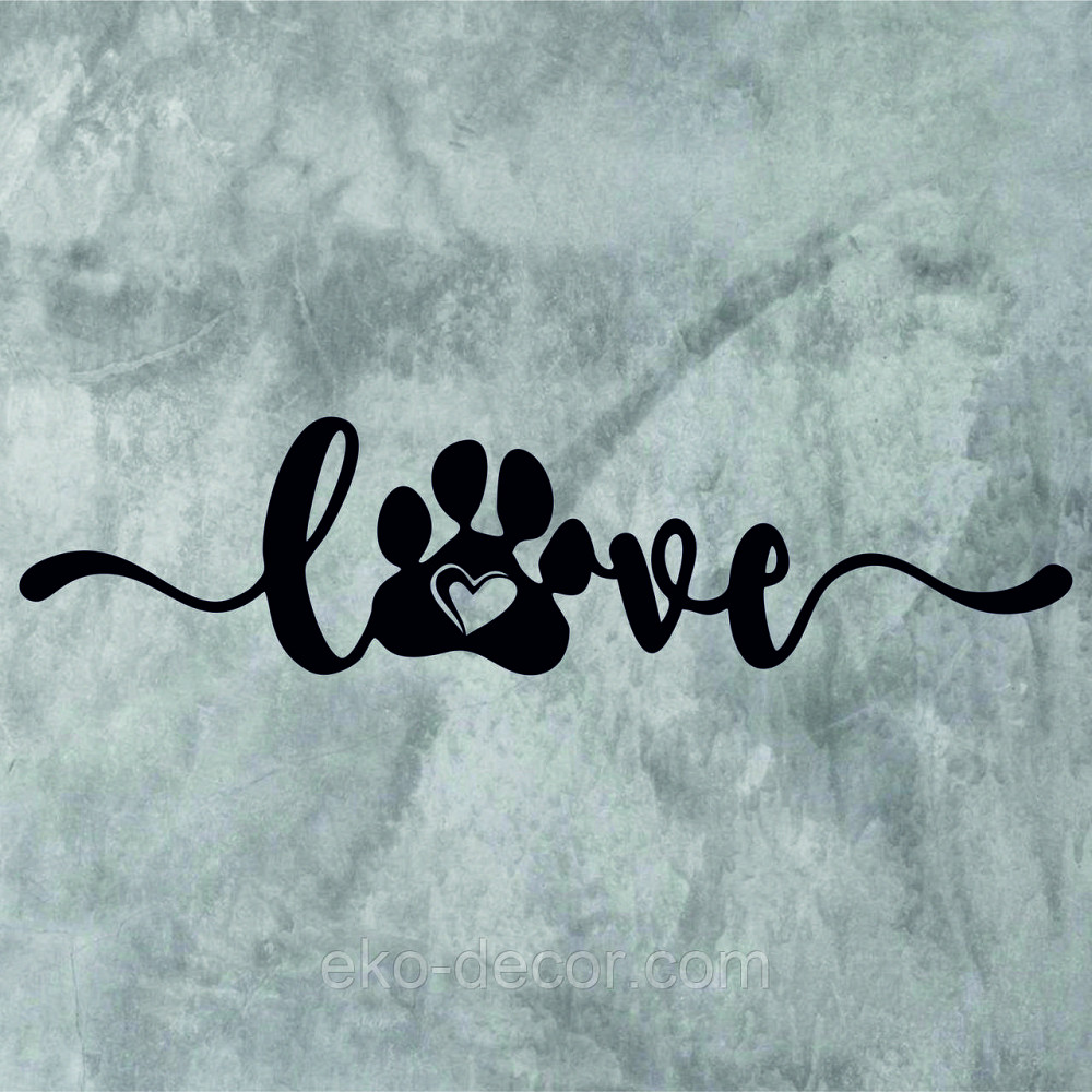 Декоративное настенное 3D Панно «LOVE » Декор на стену с объемом Киев - изображение 8