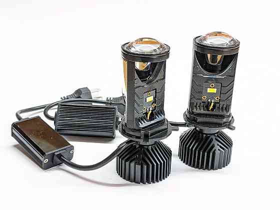BI-LED лінзи H4 40W 12-24V 5000K 8000 Lm. Авто лінзи (Діоди LG Korean) Харків