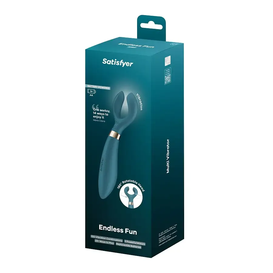 Вібратор для пар Satisfyer Endless Fun Battery Series, три мотори, багатофункціональний Львів - фото 7