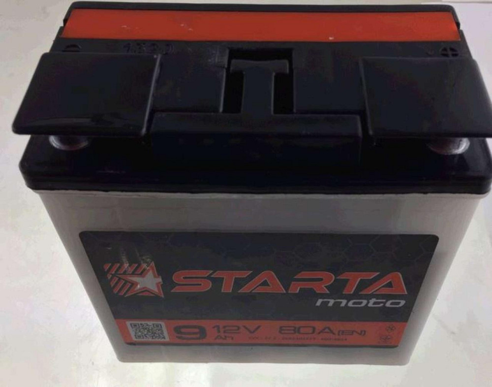 АКБ 12V 9А заливной STARTA (конус) (#AKY) Мукачево - изображение 1