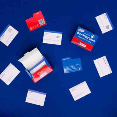 Навчальний набір English Student Картки для французьких фразових дієслів, українська (591225960) Вінниця