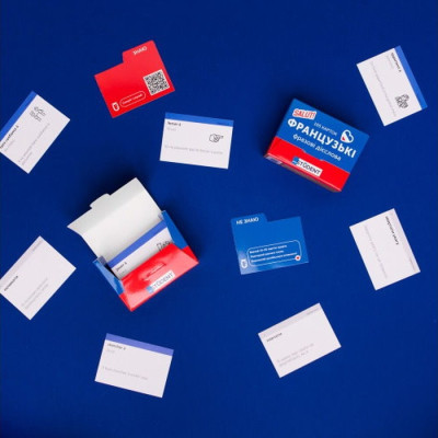 Обучающий набор English Student Карточки для французских фразовых глаголов, украинский (591225960) Винница - изображение 4