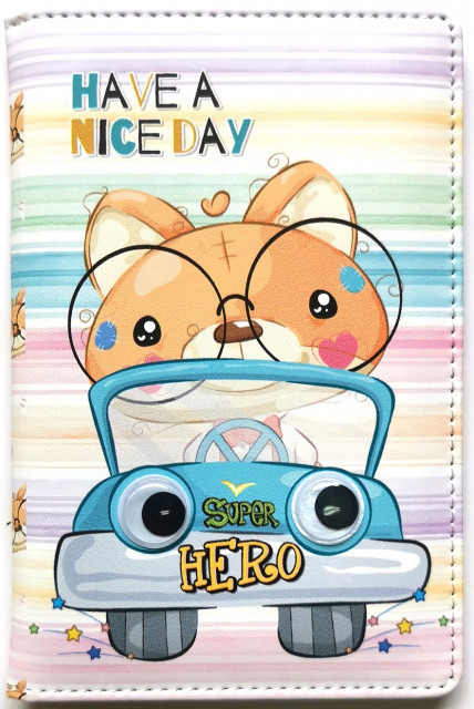 Блокнот дитячий А6/64 арк. "Bourgeois" чисті аркуші, шкірзам обкл, 9346, шт Київ - фото 1