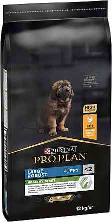 Сухий корм для цуценят великих порід Purina Pro Plan Large Robust Puppy з куркою 12 кг Вінниця