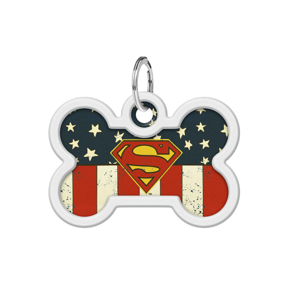 Адресник для собак и кошек металлический WAUDOG Smart ID с QR паспортом, рисунок 